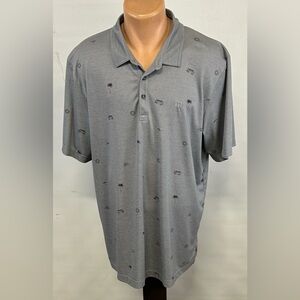 Travis Mathew short sleeve polo shirt.  XXL